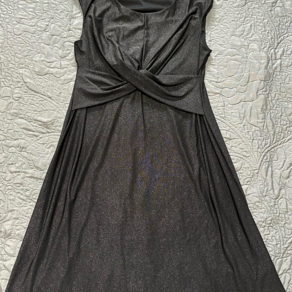 JESSICA SPARKLY BLACK DRESS - Picture 2 of 3